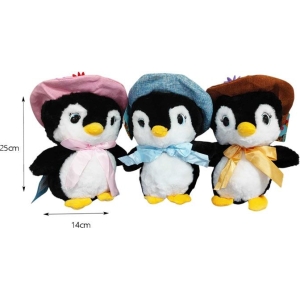 Alternative view of Λούτρινο πιγκουίνος - Stuffed bear penguin