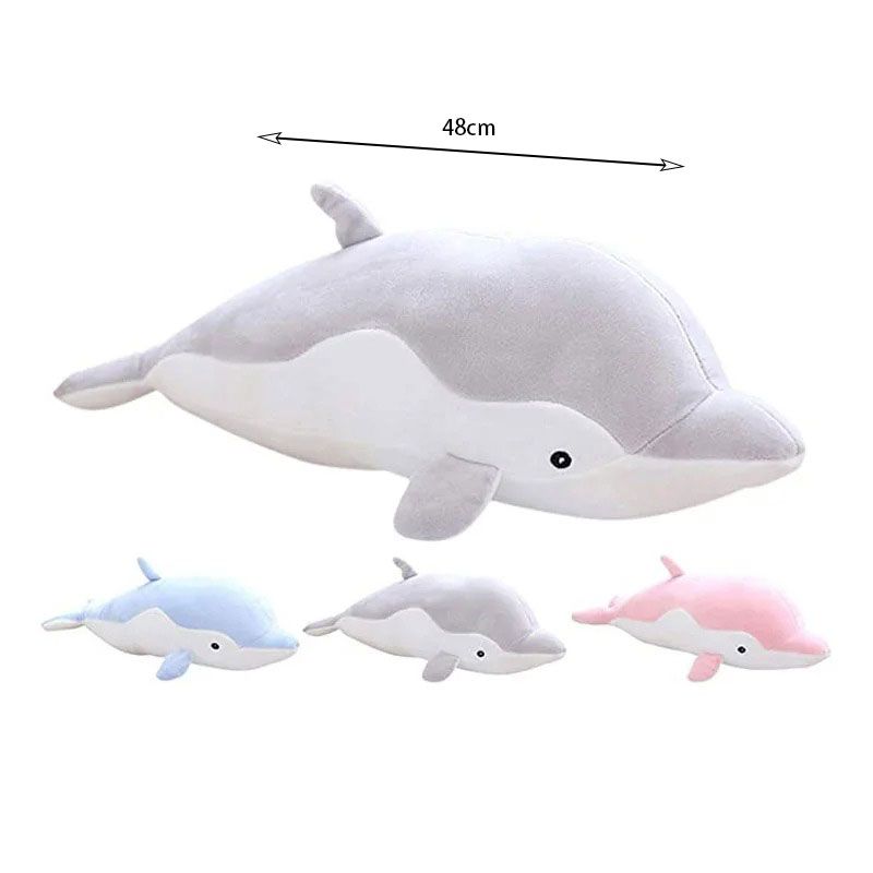 Λούτρινο δελφίνι 48cm - Dolphin - Image 3