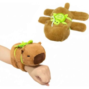 Λούτρινο Καπιμπάρα που Δονείται με Κορδονάκι – Stuffed Capybara with Pull String Vibration