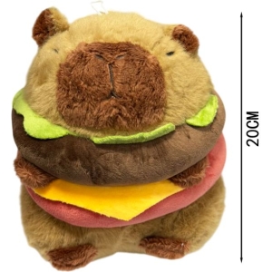 Alternative view of Λούτρινο Καπιμπάρα Μπέργκερ - Stuffed Burger Capybara