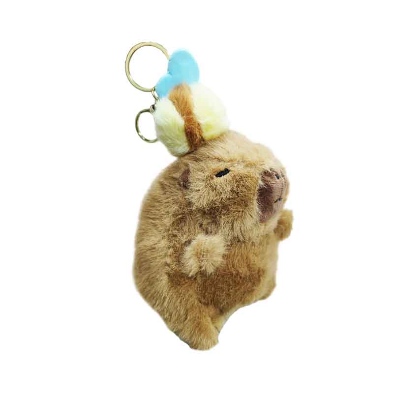 Λούτρινη Καπιμπάρα με Μελισσούλα που Τρέμει 12cm– Plush Capybara with Shaking Bee