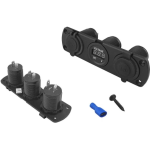 Alternative view of Αναπτήρας Αυτοκινήτου Φορτιστής USB & Βολτόμετρο PA3010304 - Car USB Charger