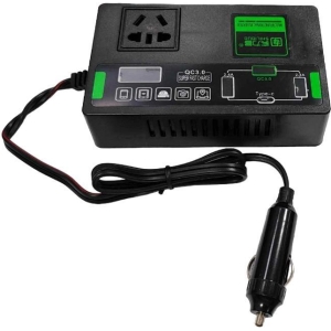 Alternative view of Shiliduo Inverter Αυτοκινήτου 220V 12V SLD-1127 – Vehicle Multi-function Power Inverter