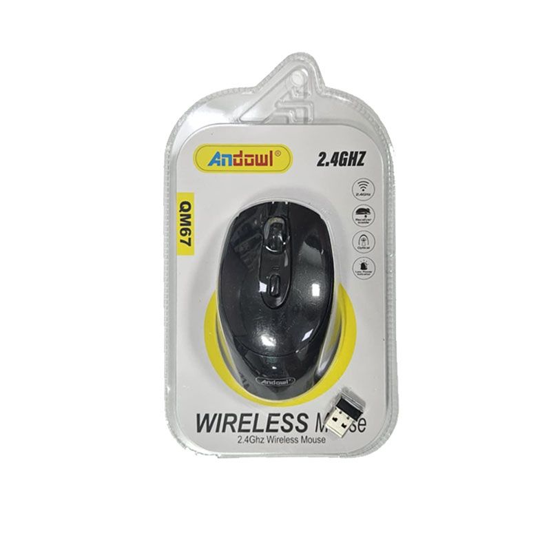 Andowl Ασύρματο Ποντίκι 2.4GHz QM67 - Wireless Mouse - Image 2