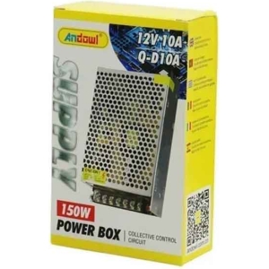 Andowl Τροφοδοτικό για LED 12V-10A 150W Q-D10A