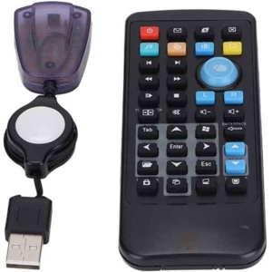Alternative view of Andowl Τηλεχειριστήριο Υπολογιστή με USB Δέκτη Q-PC31 - PC Remote Controller with USB Receiver