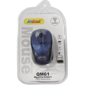 Andowl Ασύρματο Ποντίκι 2.4GHz QM61 - Wireless Mouse