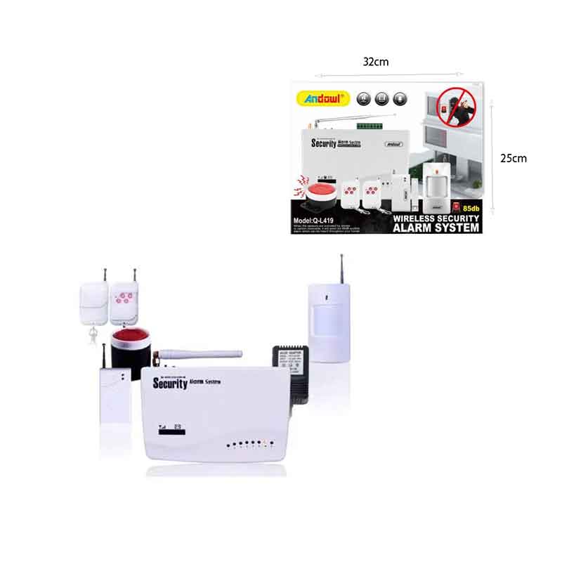 Andowl Ασύρματο Σύστημα Συναγερμού 85db Q-L419 - Wireless Security Alarm System - Image 4