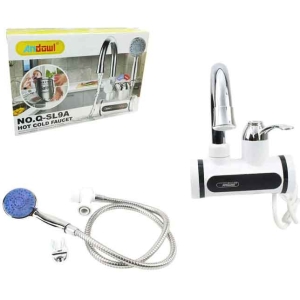 Andowl Ταχυθερμοσίφωνας / Ταχυθερμαντήρας Μπάνιου Κουζίνας Μονοφασικός 3kW Q-SL9A - Hot Cold Faucet