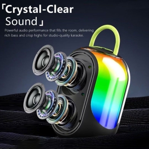 Alternative view of Andowl Φορητό Ασύρματο Ηχείο Bluetooth Karaoke Q-YX133 - Wireless Speaker