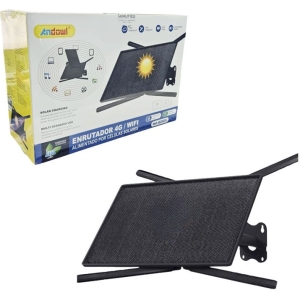 Andowl Ηλιακό Ασύρματο Router Wi-Fi 4G με Επαναφορτιζόμενη Μπαταρία Q2025 - Solar Battery Powered 4G/ Wifi Router