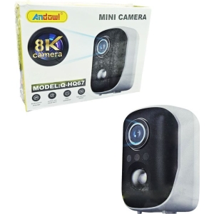 Andowl Ασύρματη Μίνι Κάμερα Wi-Fi 8K με Νυχτερινή Όραση και Ανίχνευση Κίνησης Q-HQ67 - Mini Camera