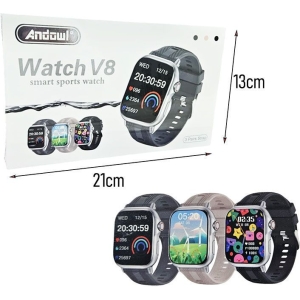 Alternative view of Andowl Έξυπνο Αθλητικό Ρολόι Watch V8 - Smart Sports Watch