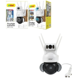 Andowl IP Κάμερα Παρακολούθησης Wi-Fi 4K Αδιάβροχη με Αμφίδρομη Επικοινωνία Q-SX920 - Foodlight Dual Camera