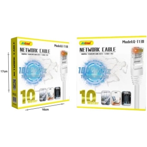 Alternative view of Andowl Καλώδιο δικτύου ethernet 10m 1000MHz Q-T139 - Net Work Cable Transmission Rate