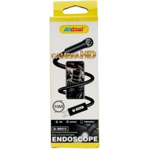 Andowl Ενδοσκοπική Κάμερα για Κινητό με Ανάλυση, Αδιάβροχη και Καλώδιο 10m Q-HD212 - Endoscope Camera for Mobile with Resolution, Waterproof and 10m Cable