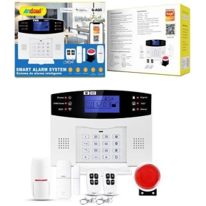 Andowl Σύστημα συναγερμού με οθόνη LCD και 2 τηλεχειριστήρια Q-AQ5 - Smart Alarm System