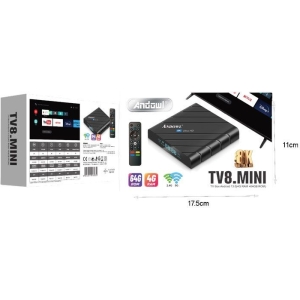 Alternative view of Andowl TV8.Mini Box8K GPU 4GB RAM και 64GB Αποθηκευτικό Χώρο με Λειτουργικό Android 13.0 - TV8.Mini Box
