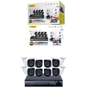 Andowl Ολοκληρωμένο Σύστημα CCTV με 8 Κάμερες 4K Q-S888 - Camera Kit