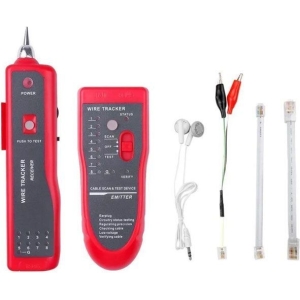 Alternative view of Andowl Tester Καλωδίων Δικτύου - Πολυλειτουργικός Ανιχνευτής Καλωδίων με Πομποδέκτη για RJ45, RJ11, POE Q-W7 - Cable Tracker
