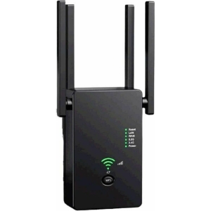 Andowl Q-W012 WiFi Extender Dual Band (2.4 & 5GHz) 1200Mbps με 2 Θύρες Ethernet - WiFi Range Extender/ Repeater/ Router