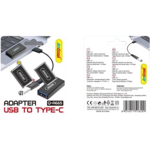 Andowl Μετατροπέας Αντάπτορας Type-C σε USB Q-A665 - USB to Type-C Converter