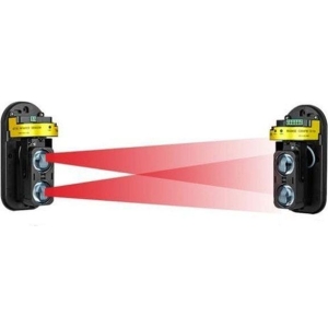 Alternative view of Andowl Συναγερμός υπέρυθρης ακτινοβολίας διπλής δέσμης ασφαλείας Q-BJ1200 - Double beam infrared radiation alarm