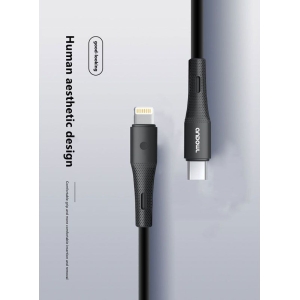 Alternative view of Andowl Καλώδιο Δεδομένων Type-C σε Lightning 1m 3A Q-SJ202 - Data Cable