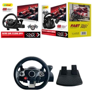 Andowl G8 Τιμονιέρα με Μοχλό Ταχυτήτων και Πετάλια για PC/PS2/PS3/Xboxone/Xbox360 - Racing Game Steering Wheel