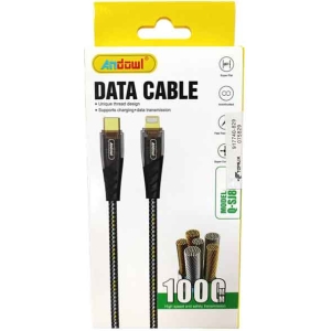 Andowl Καλώδιο Δεδομένων Type-C σε Lightning 1m 3A Q-SJ8090 - Data Cable