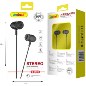 Alternative view of Andowl Ενσύρματα Ακουστικά με AUX 3.5mm EA08 - Earphone