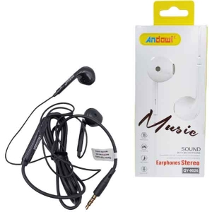 Andowl Ενσύρματα Ακουστικά με Σύνδεση Βύσμα AUX 3.5mm QY-9026 -  Earphone