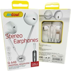 Andowl Ενσύρματα Ακουστικά με Βύσμα USB-C  - Earphone