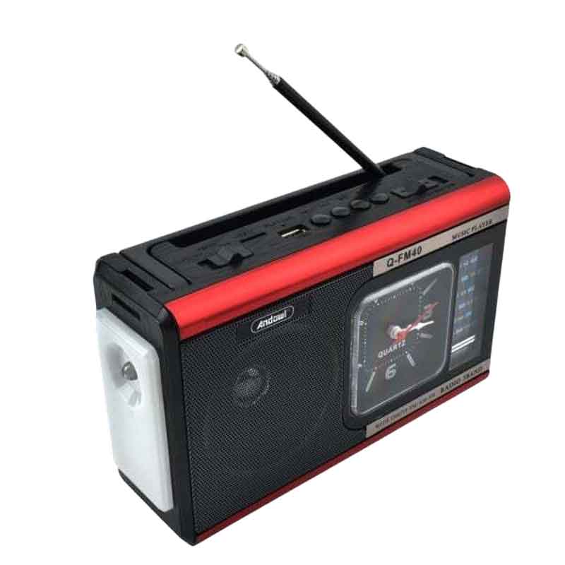Andowl Φορητό Ραδιόφωνο Μπαταρίας με USB Q-FM40 - Radio - Image 6