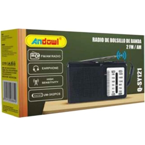 Alternative view of Andowl Επιτραπέζιο Ραδιόφωνο Μπαταρίας Q-SY121- Pocket Radio