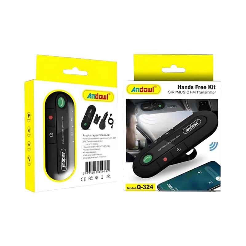 Andowl Σύστημα Bluetooth Handsfree Αυτοκινήτου Q-324 - Hands Free Kit - Image 4