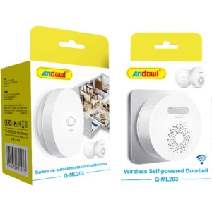 Andowl Ασύρματο Κουδούνι Πόρτας Q-ML203 - Wireless Self-Powered Doorbell
