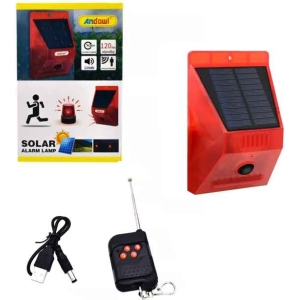 Andowl Ηλιακός Συναγερμός Εξωτερικού Χώρου με Αισθητήρα Κίνησης & Τηλεχειρισμό Q-L911C - Solar alarm Lamp