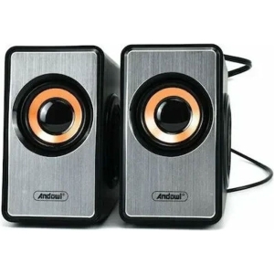 Alternative view of Andowl Q-YX16 Ηχεία Υπολογιστή 2.0 με Ισχύ 3W - Andowl Speaker