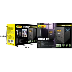Alternative view of Andowl UPS Σταθεροποιητής Τάσης Q-UP2000B - Offline UPS