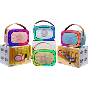 Alternative view of Ksong Artifact Karaoke-V66 Φορητό Ηχείο με Μικρόφωνο για Καραόκε - Karaoke Music Speaker 5W