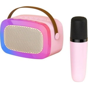 Ksong Artifact Karaoke-V66 Φορητό Ηχείο με Μικρόφωνο για Καραόκε - Karaoke Music Speaker 5W