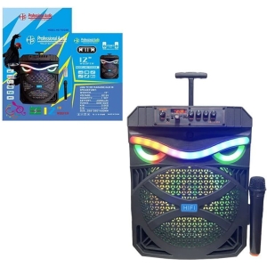 Φορητό ηχείο 10000W με μικρόφωνο & τηλεχειριστήριο HS-T51258 12" - Portable wireless speaker woofer