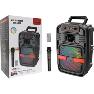 Sing-e Φορητό Ηχείο Karaoke Bluetooth 20W Με Μικρόφωνο ZQ8175W - Multi-Media Speaker