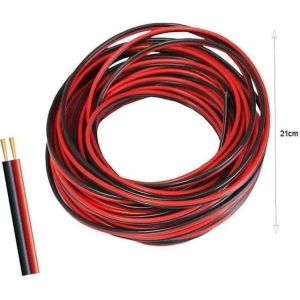 Alternative view of Καλώδιο Ήχου 100m κόκκινο/μαύρο 2 x 0.75mm²- Electrical wire