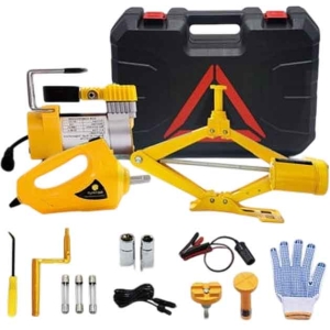 Ηλεκτρικός Γρύλος Ανύψωσης Αυτοκινήτου με Χειριστήριο έως 2 Τόνους 12V - Electric Car Jack with Remote Control up to 2 Tons 12V