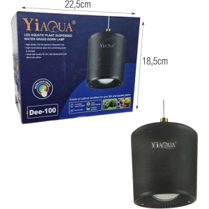 Alternative view of Yiaqua Φωτιστικό LED Ενυδρείου για Φυτά και Ψάρια Dee-100 - LED Aquarium Light for Plants and Fish