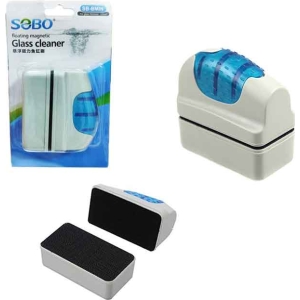 Sobo Μαγνητικός Καθαριστής Τζαμιών Ενυδρείου SB-8MIN - Floating Magnetic Glass Cleaner
