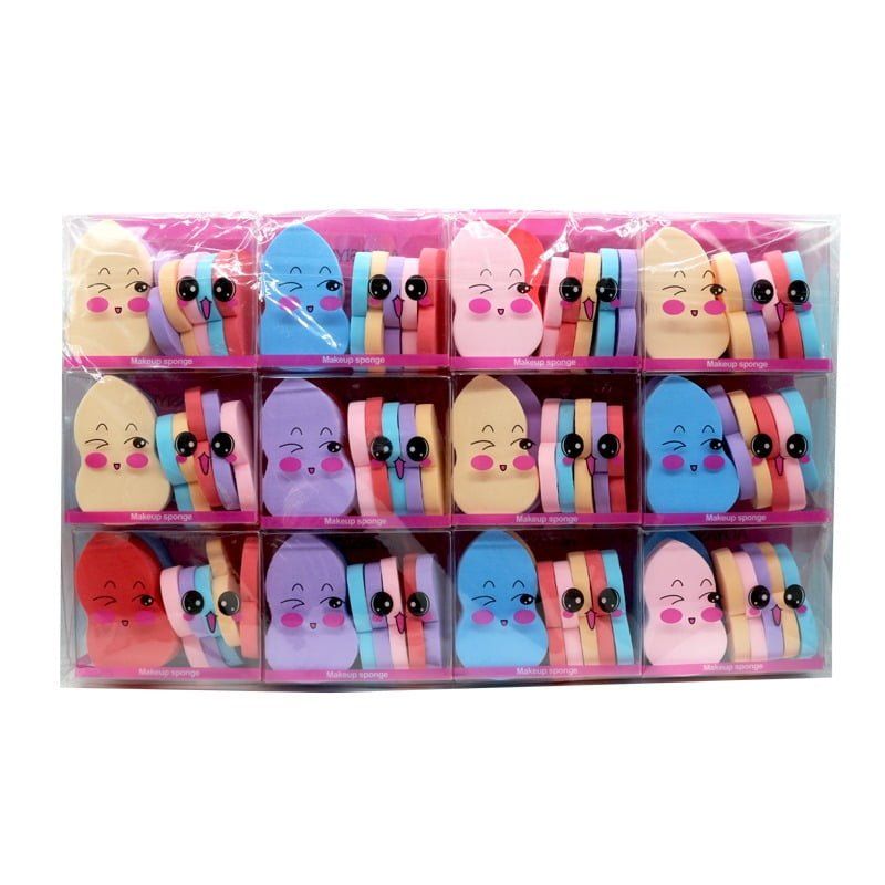 Aoyasiyue Σφουγγαράκι μακιγιάζ 7τμχ - Makeup sponge - Image 2