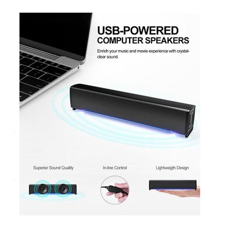 Andowl Q-T125 Ηχείο Υπολογιστή με Ισχύ 3W - Speakers - Image 3